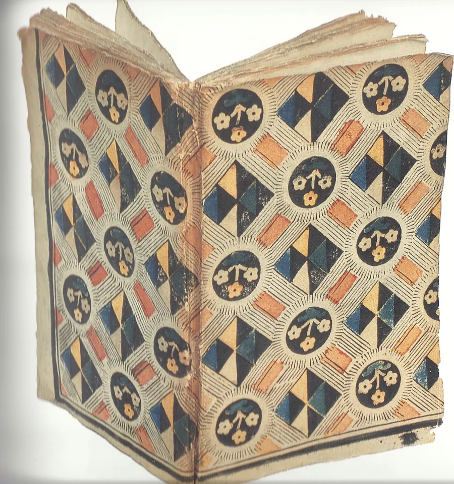 Domino, papier de couverture de livre