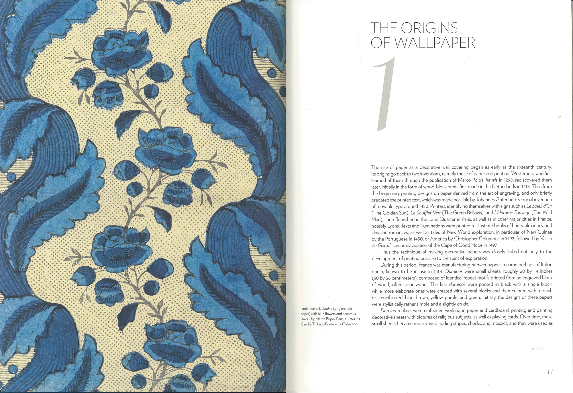 pp. 10-11 — Blue domino