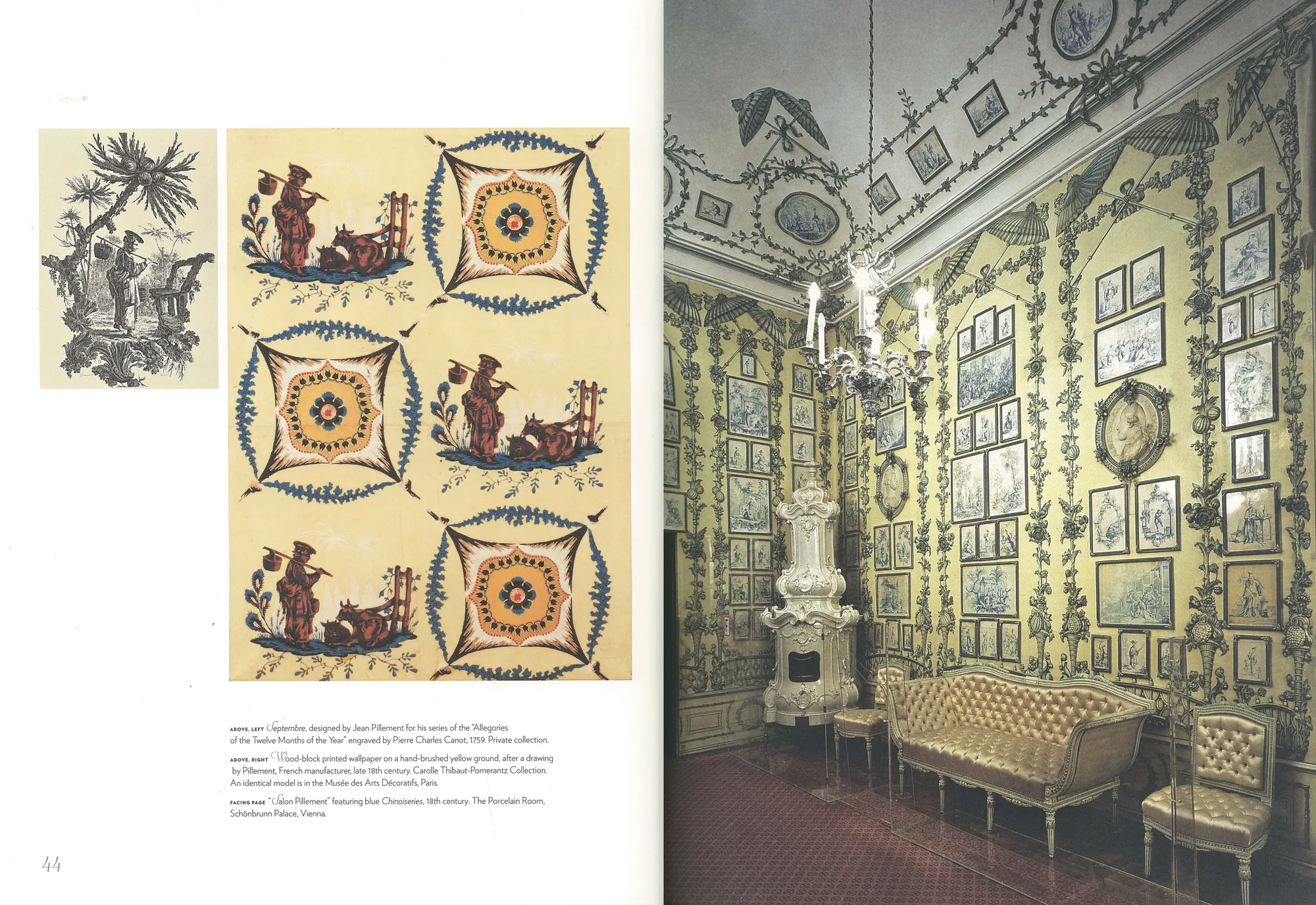 pp. 44-45 — Designs after Pillement